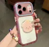 El accesorio Pink Pig West Highland se transforma instantáneamente en una funda arcoíris para Apple 17 y iPhone 16 Pro Max en colores caramelo