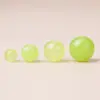 Cristal Fantasma Verde Natural 3A Contas Soltas Acessórios Calcedônia Verde Esmeralda Contas Espaçadoras Acessórios para Pulseira Colar DIY