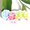 Insignias acrílicas personalizadas para hacer tú mismo con texto creativo, jerga de internet, pegatinas para teléfono, pines para ropa, accesorios para bolsos