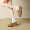 Zhr Zapatos Retro Baotou Birkenstock para Mujer 2025 Otoño Suela Suave Elevadores Zapatos Canguro Chanclas Birkenstock de una Pierna