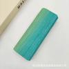 Estuche para Gafas Degradado Arcoíris Hecho a Mano Estuche para Gafas de Gran Capacidad Estuche para Gafas de Miopía Caja de Almacenamiento para Gafas de Sol de Moda