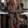 Suministro de Comercio Exterior Transfronterizo Europeo y Americano Nuevo Sexy Estampado de Leopardo Francés Pura Lujuria Salvaje Pijama para el Hogar Set de Ropa Interior Sexy