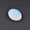 Piedra Natural Cristal 45x 35mm Cristal de Talco Piedra Original Ovalada Gema de Masaje Masaje Compresa Caliente Piedra de Energía