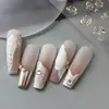 Yitu Diamante de Cristal Estampado en Caliente Rosa Pegatinas para Uñas Estilo Lindo Brillantes Versátiles Pegatinas Dibujo Hormiga Joyería Yt7022