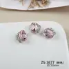 Nuevos y Modernos Lujosos Deslumbrantes Accesorios para Uñas con Pedrería Apilada Huevo de Paloma Decoraciones de Uñas de Cristal de Alta Calidad