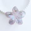 Horquillas de Plumeria Coloridas Transfronterizas Europeas y Americanas, Horquillas de Alta Gama y Exquisitas, Pétalos de Flores, Horquillas, Pinzas de Tiburón para Mujer