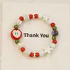 Venta Directa de Fábrica~Pulsera de Cerámica Linda de Dibujos Animados Peculiares de Jingdezhen para Mujeres Diseño de Nicho Dopamina Mejor Amiga Estudiante
