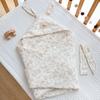 Colcha de bebé tejida nueva colcha acolchada colcha para sala de partos de recién nacidos cubierta de colcha a prueba de viento y cálida para primavera, otoño e invierno