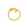 Loja de ouro com ouro de areia vietnamita pote de mel urso contas redondas pulseira diy contas de transferência pulseira de urso pooh com contas mulheres