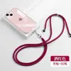 Cordón para Teléfono Móvil de 6 mm Colgante Cruzado para Cuello Fuerte y Duradero Correa Telescópica Clip Ajustable para Colgar en Cruz Cuerda para Muñeca Cuerda para Colgar