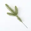 Ramas de Pino Artificiales Simuladas, Plantas Verdes, Accesorios para Fiesta de Navidad, Decoraciones para Corona DIY, Decoración del Hogar, Transfronterizo