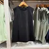 Camiseta sin mangas de mezcla de algodón para hombre y mujer 2026 Verano Color Sólido Absorbe el Sudor Camiseta sin Mangas 482760/475363