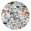 105 Novos Adesivos Graffiti Estilo Q Não-Humano para Decorar Geladeira Patinete Adesivos Personalizados DIY Fabricante Atacado