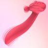 Vibrador Fox de 7 frequências segunda maré carregamento USB cabeça dupla dupla-Ma Da massageador vibratório suprimentos para adultos atacado
