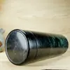 Jade genuino jade de Xizang piedra del rey de la medicina taza de piedra taza de té de jade práctica juego de té de jade de Xizang piedra del rey de la medicina taza de kung fu negro verde