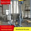 3 toneladas de máquina de mistura de pó de folha de plástico, tambor de mistura espiral vertical, misturador modificado de material de folha pp