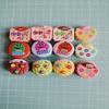 Nuevos Dulces M de Frijol Galleta Accesorios de Resina Crema Gel Accesorios para Funda de Teléfono DIY Horquilla Pasador Accesorios para el Cabello Material