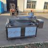 Máquina Automática de Fritar Tiras Jiangmi Aquecimento Elétrico Frigideira para Peixe Tofu Máquina de Fritar Batata Doce Chips Reversível Comercial