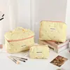 Bolsa de Maquillaje Grande de Alta Gama, Multifuncional, Multiestilo, Bolsa de Almacenamiento Fresca y Sencilla, Neceser Portátil Casual y Sencillo