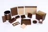 Suministros para Habitación de Hotel Artículos de Cuero/Caja de Almacenamiento Caja de Pañuelos Bloc de Notas Pinza/Caja de Consumibles Desechables Zapato Azul