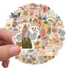 100 peças adesivos estilo boêmio transfronteiriços personalizados decorativos para mala caderno adesivos à prova d'água atacado transfronteiriço