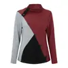 Amazon AliExpress wish Estação Independente eBay Transfronteiriço Cor Sólida Waffle Costurado Casual Gola Top