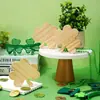 St de Venta Caliente Transfronterizo. Adornos de Madera en Forma de Trébol del Día de San Patricio Creativos DIY Hechos a Mano Astillas de Madera para Graffiti