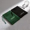 Produção de bolsa de flanela no atacado de fábrica todos os tipos de saco de embalagem saco com cordão lisi saco de veludo bolsa flip para joias