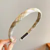 Diadema Maillard estilo Chanel de corona alta para mujer, estilo retro sofisticado, adecuada para el uso diario, accesorio de coleta adelgazante