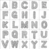 Joyas de Moda de Venta Caliente Transfronteriza Colgante de Collar con 26 Letras Inglesas Estilo Ins Nicho Elegante Versátil Colgante DIY