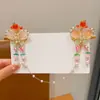 Accesorios para el Cabello de la Dinastía Han para Niñas, Tocado de Estilo Antiguo, Nueva Cadena para la Frente Chinoiserie, Borla de Princesa Súper Hada, Accesorios para el Cabello para Niños