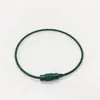 Venta Directa del Fabricante Cable de Acero Galvanizado Lacado Llavero de Color Caramelo Etiqueta Lanyard para Llaves de Bolso Llavero de Metal