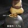Pulsera Ajustada de Oro Arena Vietnamita Pulsera del Mito Negro Wukong Estilo Nacional Retro Joyería de Mano de Alta Gama