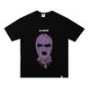 Playera de Manga Corta para Hombre Transfronteriza para Hombre Moderna Estilo Coreano Holgada Moda Manga Media Camiseta Estampada Cuello Redondo Top talla grande 7XL