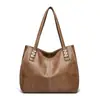 Bolso de Mujer 2025 Nuevo Estilo Simple Casual Bolso de Axila Gran Capacidad Hombro Único Bolso Tote de Moda para Viajes de Mujer