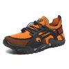 Zapatos de hombre para primavera y verano, transpirables de fly-knit para deportes al aire libre, modelo de pareja para senderismo, montañismo y trekking de río, zapatos casuales resistentes al desgaste