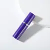 Botella pulverizadora de vidrio de 5 ml con cabezal plano desmontable y carcasa de ABS en stock para dispensar cosméticos y perfume, botella de perfume vacía