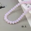 8-10 # Cuentas Planas de Cristal para Pulsera Hecha a Mano DIY Accesorios de Joyería Materiales Porcelana y Jade Cuentas Sueltas Fabricante Mayorista