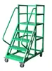 Escalera Plataforma Móvil Elevada de Almacén de Supermercado Liyujingmu de Cinco Pasos con Frenos, No Estándar