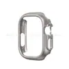 El Nuevo Modelo es Adecuado para Todas las Series de iWatch Carcasa Protectora Dura de PC Hueca Pintada en Spray para Reloj