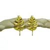 Nueva joyería de cobre fundido hecha a mano, hojas creativas, accesorios para el cabello de novia, material colgante, adornos de hojas