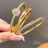 Pulsera de Doble Capa con Lazo de Circonita Cúbica Estilo Francés Pulsera Dulce Estilo Ins Joyería Versátil de Lujo Ligero para Mujeres