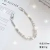 Corrente de Celular Antiderrapante Estilo Dopamina, Pingente de Bolsa para Capa de Celular Universal, Corrente Curta de Pulso para Mulheres