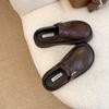 Zapatillas Baotou Retro Ligeras de Moda Slip-on de Fondo Grueso para Mujer Verano 2025 Nuevo Antideslizantes Birkenn Medias Zapatillas