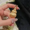 Colar de cabaça de seda de salada de ouro antigo estilo nacional novo nicho chinês personalidade de ponta clavícula corrente acessórios requintados