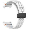 Para Samsung Galaxy Watch7 Fivela Dobrável Pulseira FE Car Line Silicone Pulseira 4567 Furo Universal