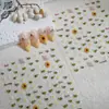 Pegatinas de uñas estilo caricatura, lindas abejitas, pegatinas de gel para uñas con temática floral y de frutas de moda, y pegatinas decorativas para teléfonos y iPads