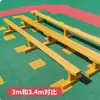 Prueba de Aptitud Física de Integración Sensorial Juguetes de Educación Temprana Viga de Equilibrio de Madera para Niños Entrenamiento de Jardín de Infancia Puente de Tabla Única Entrenamiento de Equilibrio