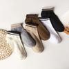 Calcetines para Hombre, Calcetines Tobilleros de Malla, Absorbentes de Sudor, Transpirables, Calcetines de Barco Antideslizantes, Color Sólido, Versátiles, Calcetines de Barco Delgados, Transpirables y Absorbentes de Sudor