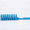 Novo ponto barbearia cuidados costelas pente cabelo cacheado pente Espinha de peixe forma pente plástico pente de massagem pente